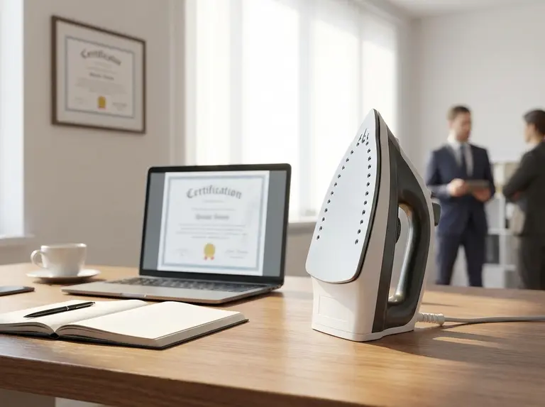 Сертификат на утюг